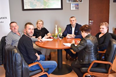 II etap budowy drogi na terenach inwestycyjnych 